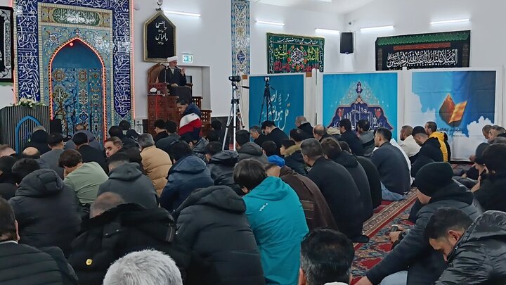 تقرير مصور/ إقامة مجلس عزاء استشهاد السيدة "فاطمة الزهراء" (ع) بمدينة فرانكفوت الألمانية