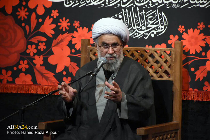 مراسم عزاداری صبح روز شهادت حضرت زهرا(س) در آستانه اشرفیه