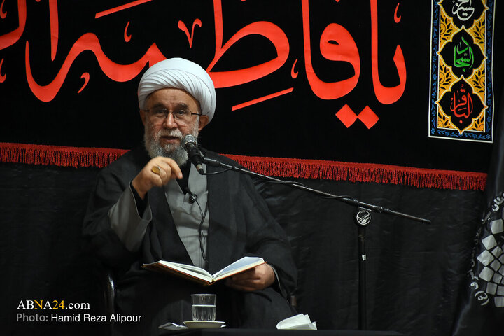 مراسم عزاداری صبح روز شهادت حضرت زهرا(س) در آستانه اشرفیه