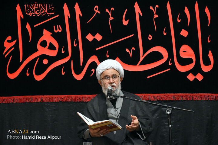 گزارش تصویری | مراسم عزاداری صبح روز شهادت حضرت زهرا(س) در آستانه اشرفیه