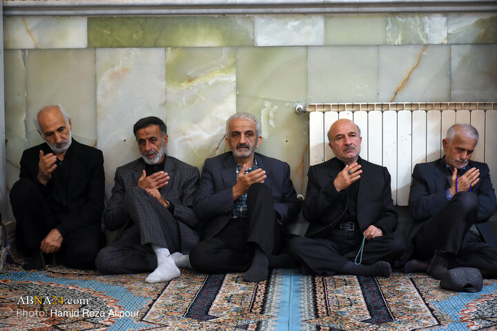 مراسم عزاداری صبح روز شهادت حضرت زهرا(س) در آستانه اشرفیه