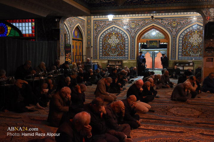مراسم عزاداری صبح روز شهادت حضرت زهرا(س) در آستانه اشرفیه