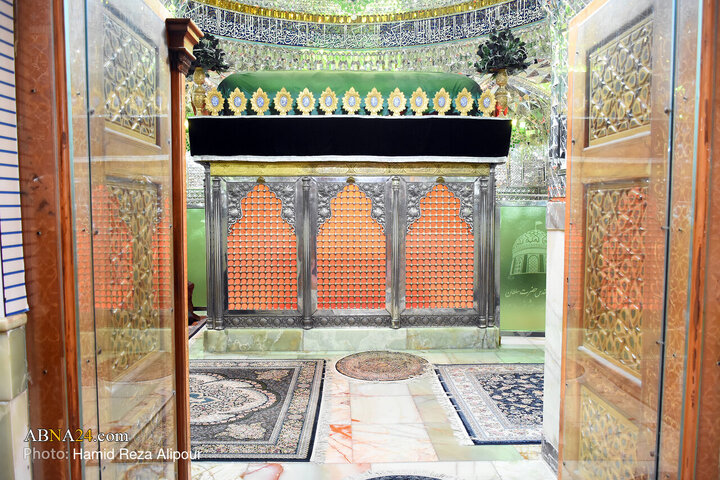 مراسم عزاداری صبح روز شهادت حضرت زهرا(س) در آستانه اشرفیه