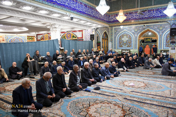 مراسم عزاداری صبح روز شهادت حضرت زهرا(س) در آستانه اشرفیه