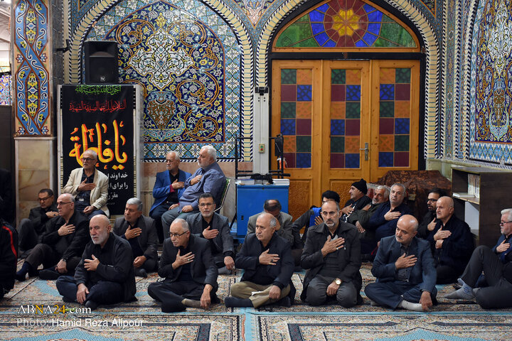 مراسم عزاداری صبح روز شهادت حضرت زهرا(س) در آستانه اشرفیه