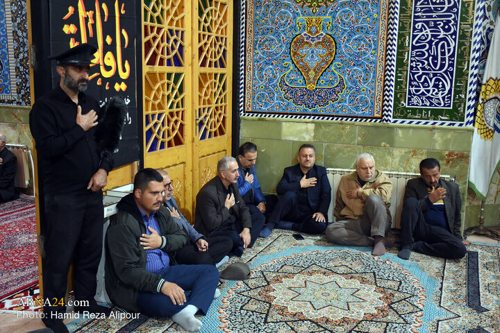 مراسم عزاداری صبح روز شهادت حضرت زهرا(س) در آستانه اشرفیه