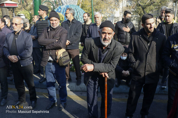 تشییع پیکر ۴ شهید گمنام همزمان با شهادت حضرت فاطمه زهرا (س) در تبریز