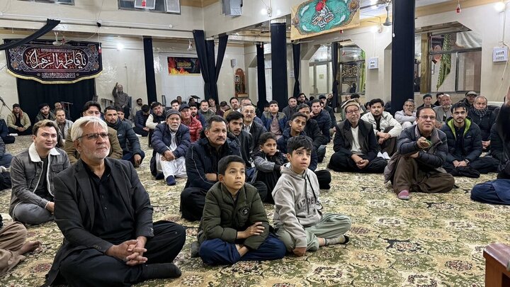 تقرير مصور/ مجلس عزاء استشهاد السيدة الطاهرة "فاطمة الزهراء" في مدينة كويتا الباكستانية