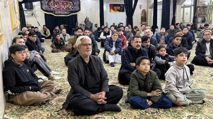 تقرير مصور/ مجلس عزاء استشهاد السيدة الطاهرة "فاطمة الزهراء" في مدينة كويتا الباكستانية