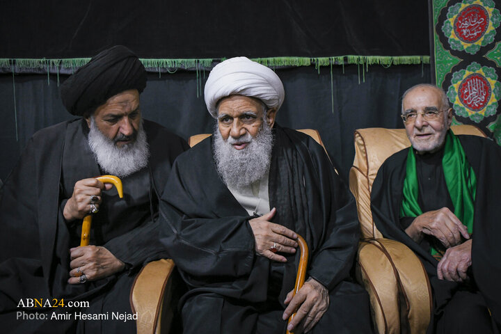 مراسم عزاداری شهادت حضرت زهرا(س) با حضور آیت‌الله کریمی جهرمی در اصفهان