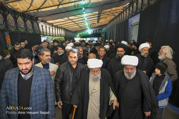 مراسم عزاداری شهادت حضرت زهرا(س) با حضور آیت‌الله کریمی جهرمی در اصفهان
