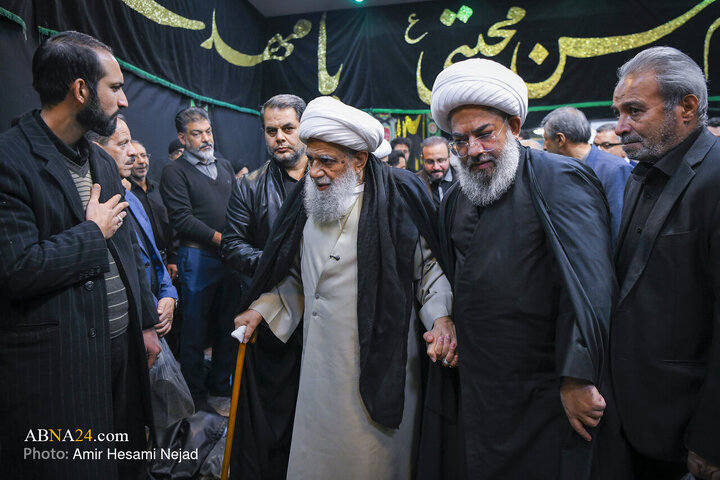 مراسم عزاداری شهادت حضرت زهرا(س) با حضور آیت‌الله کریمی جهرمی در اصفهان