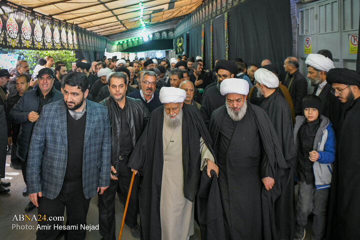 مراسم عزاداری شهادت حضرت زهرا(س) با حضور آیت‌الله کریمی جهرمی در اصفهان