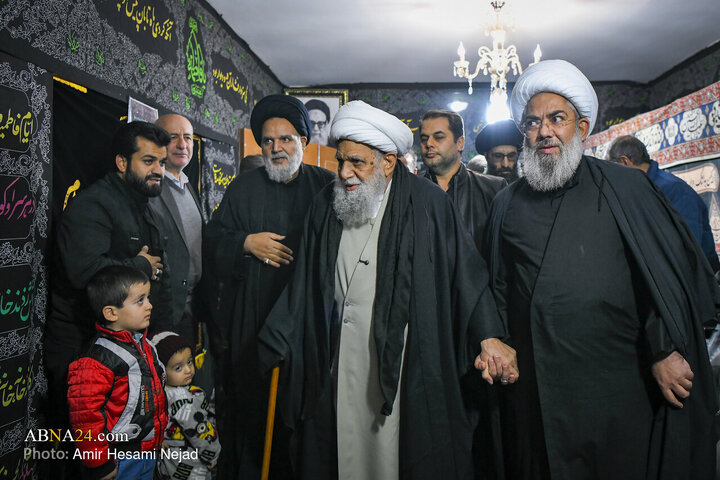 مراسم عزاداری شهادت حضرت زهرا(س) با حضور آیت‌الله کریمی جهرمی در اصفهان