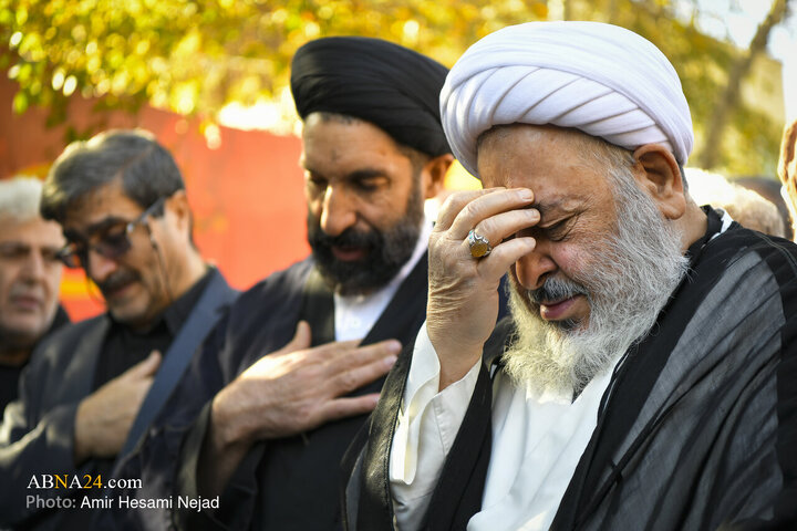 مراسم عزاداری شهادت حضرت زهرا(س) با حضور آیت‌الله کریمی جهرمی در اصفهان