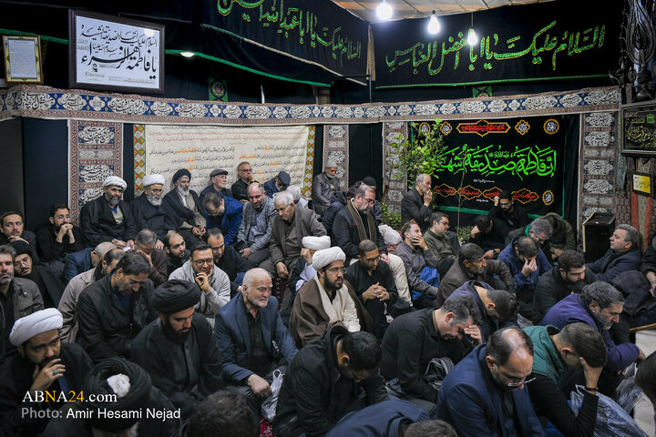 مراسم عزاداری شهادت حضرت زهرا(س) با حضور آیت‌الله کریمی جهرمی در اصفهان