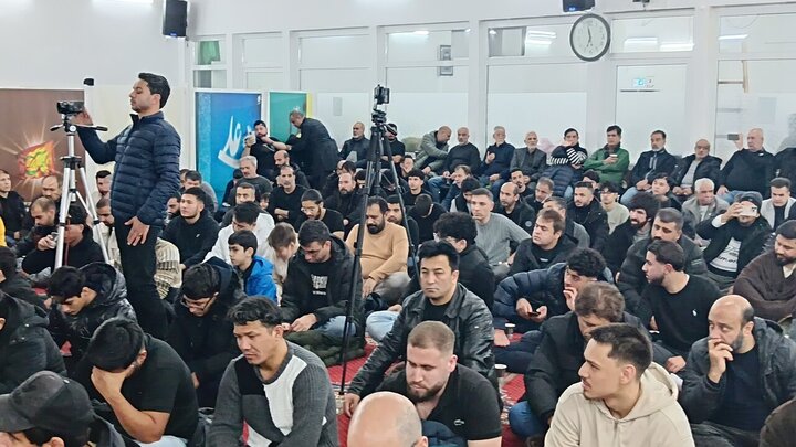 Informe fotográfico | Martirio de la Excelencia Fátima al-Zahra (la paz sea con ella) en el centro del Imam Sajjad en Frankfurt, Alemania