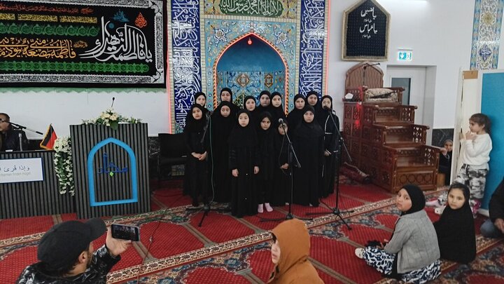 Informe fotográfico | Martirio de la Excelencia Fátima al-Zahra (la paz sea con ella) en el centro del Imam Sajjad en Frankfurt, Alemania