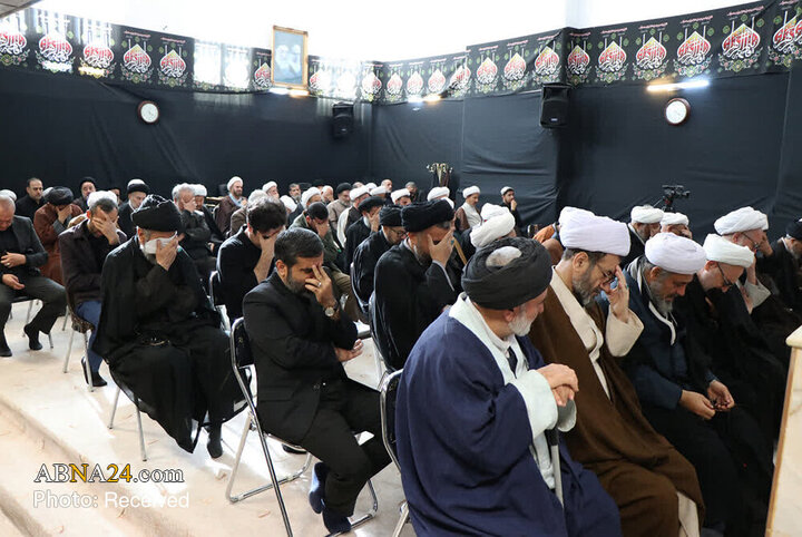 مراسم عزاداری شهادت حضرت زهرا(س) با حضور آیت‌الله نوری همدانی