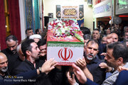 Photos: Fatemiyyah mourning ceremony held in Rasht with presence of an unidentified martyr