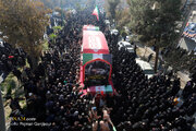 Photos: Funeral ceremony of unidentified martyrs held in Isfahan
