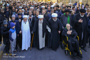 Photos: Hazrat Zahra mourning ceremony held with presence of Ayatollah Karimi Jahromi in Isfahan