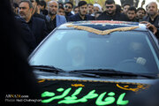 Photos (1): Hazrat Zahra mourning procession held with presence of Ayatollah Vahid Khorasani