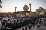 Informe fotográfico | Ceremonia de duelo en honor a la Excelencia Fátima al-Zahra (PB) realizada en el Santuario Sagrado de Shahcheragh, en Shiraz