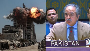 پاکستان کا غزہ سے صیہونی فوج کے انخلا اور تمام عرب علاقوں سے اسرائیلی قبضےکے خاتمے پر زور