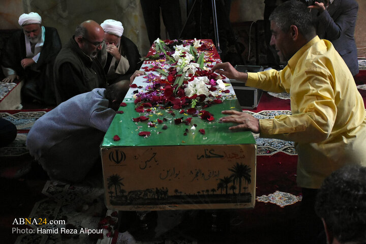 Photos: Fatemiyah mourning ceremony held in Rasht with presence of an unidentified martyr