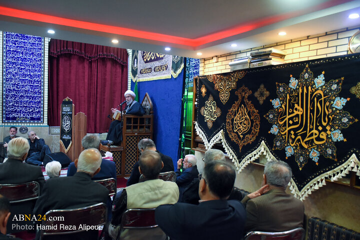 Photos: Fatemiyah mourning ceremony held in Rasht with presence of an unidentified martyr