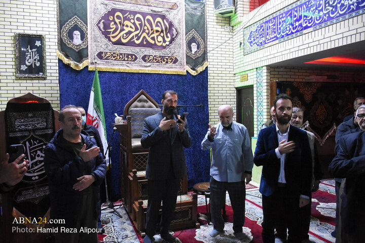 Photos: Fatemiyah mourning ceremony held in Rasht with presence of an unidentified martyr