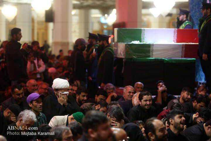 Photos: Farewell Ceremony for unidentified martyrs at Hazrat Masoumeh holy shrine