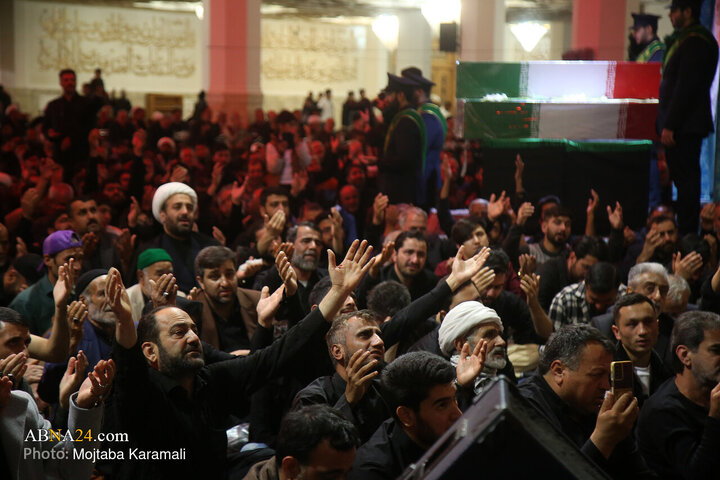 Photos: Farewell Ceremony for unidentified martyrs at Hazrat Masoumeh holy shrine