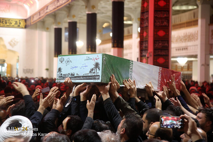 Photos: Farewell Ceremony for unidentified martyrs at Hazrat Masoumeh holy shrine