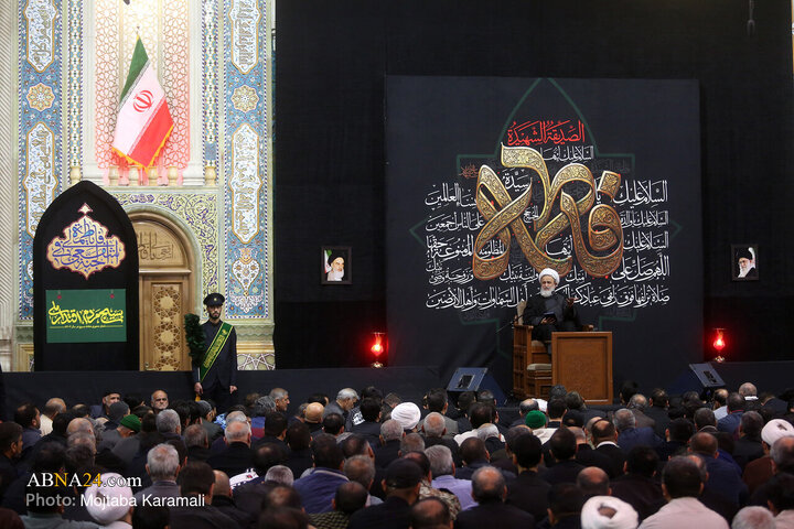 Photos: Farewell Ceremony for unidentified martyrs at Hazrat Masoumeh holy shrine
