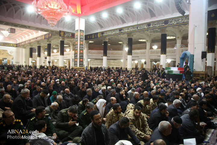 Photos: Farewell Ceremony for unidentified martyrs at Hazrat Masoumeh holy shrine