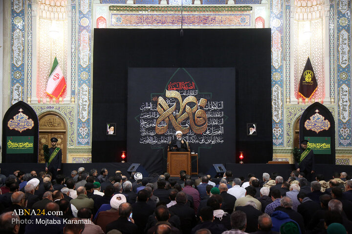 Photos: Farewell Ceremony for unidentified martyrs at Hazrat Masoumeh holy shrine