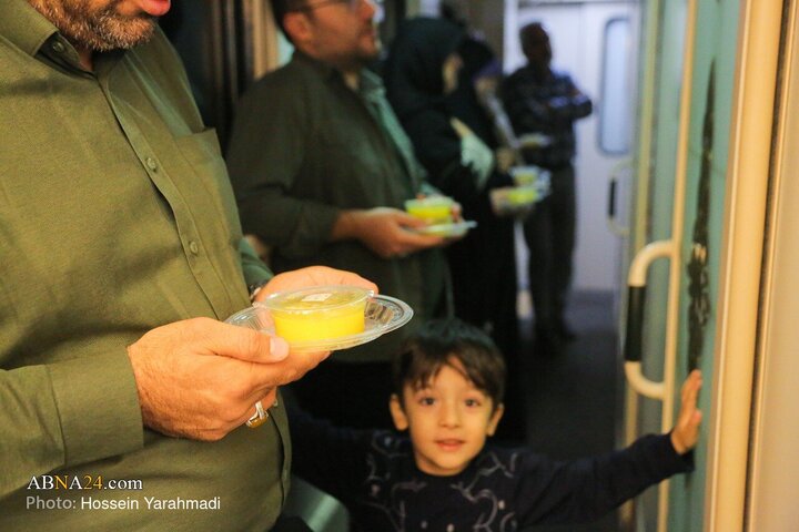 Photos: Mourning ceremony of Hazrat Zahra held at “Iran” Train