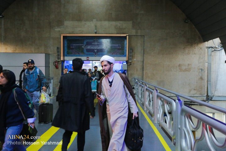Photos: Mourning ceremony of Hazrat Zahra held at “Iran” Train