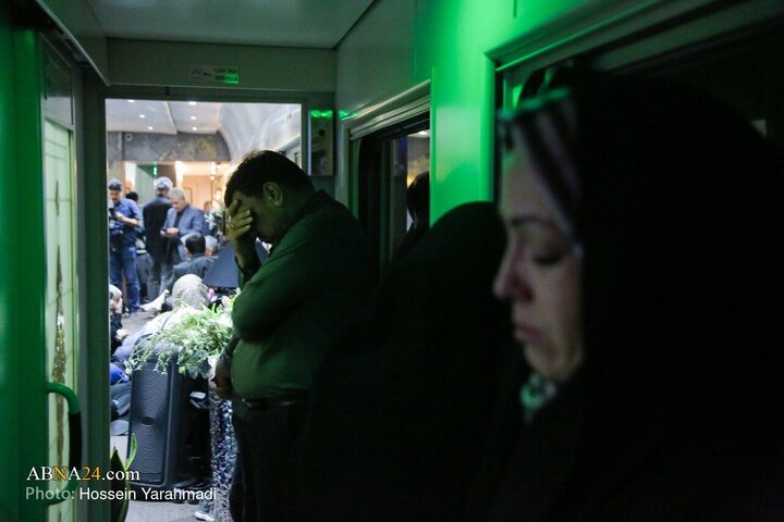 Photos: Mourning ceremony of Hazrat Zahra held at “Iran” Train