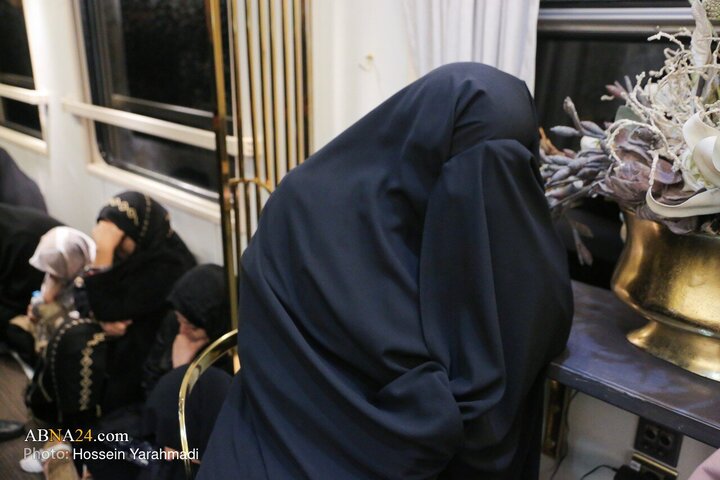 Photos: Mourning ceremony of Hazrat Zahra held at “Iran” Train