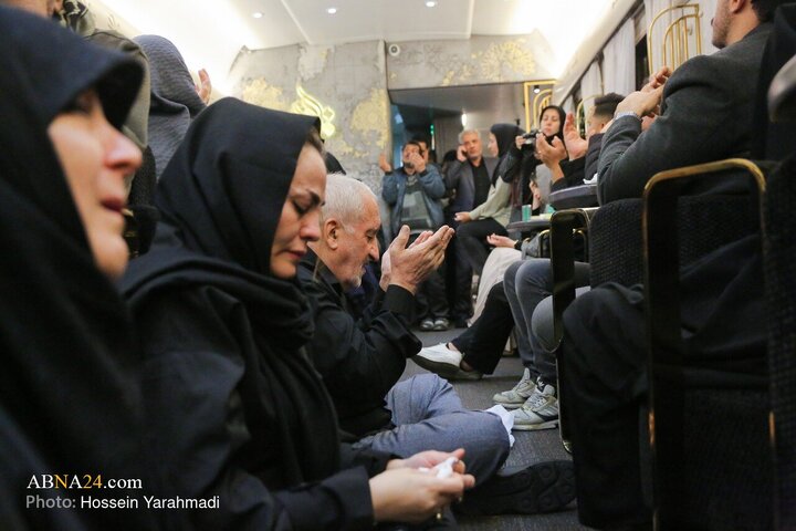 Photos: Mourning ceremony of Hazrat Zahra held at “Iran” Train