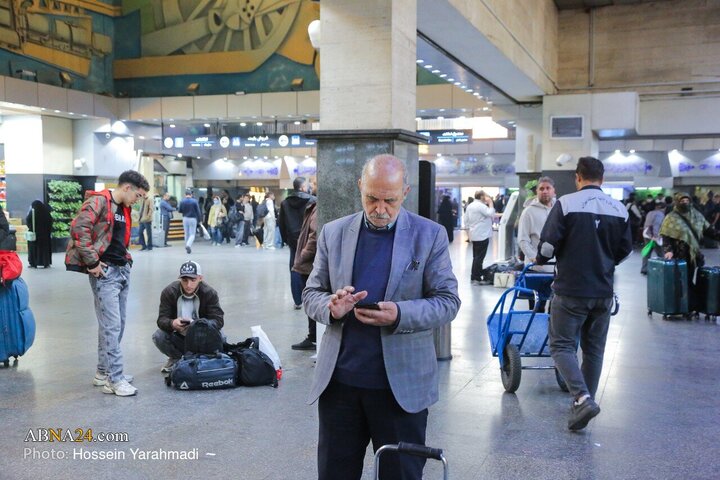 Photos: Mourning ceremony of Hazrat Zahra held at “Iran” Train