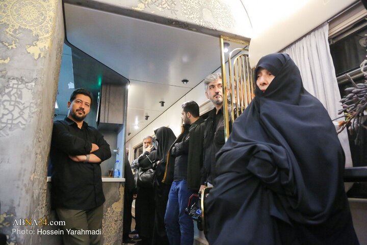 Photos: Mourning ceremony of Hazrat Zahra held at “Iran” Train