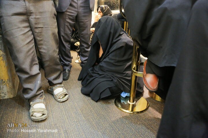 Photos: Mourning ceremony of Hazrat Zahra held at “Iran” Train