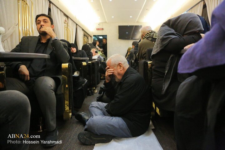 Photos: Mourning ceremony of Hazrat Zahra held at “Iran” Train