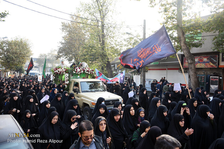 Photos: Funeral ceremony of 7 unidentified martyrs held in Rasht