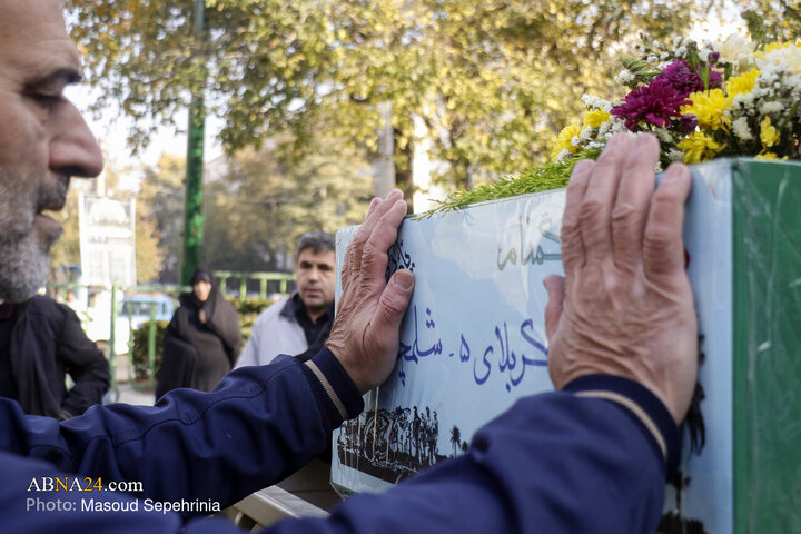 Photos: Funeral ceremony of 4 unidentified martyrs held in Tabriz