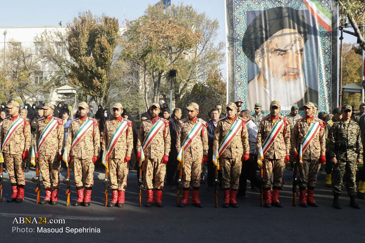 Photos: Funeral ceremony of 4 unidentified martyrs held in Tabriz